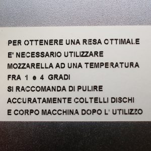 TEMPERATURA MOZZARELLA